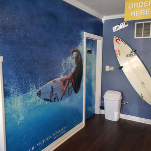 Aussie Poke Pitstop - Interior Wall Graphics