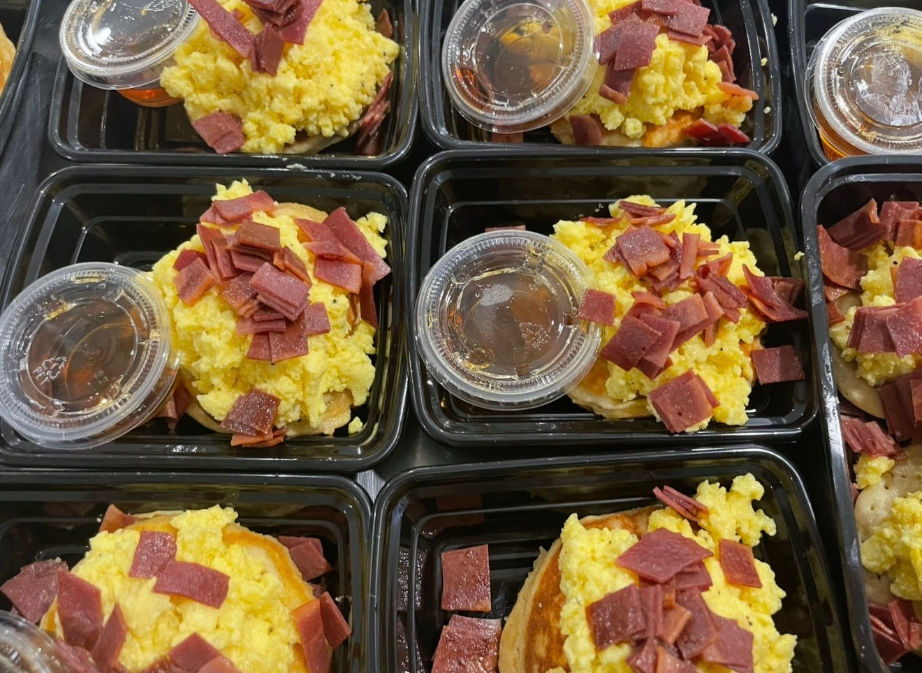 Pancake Taco w. Eggs (Sweet & Salty)