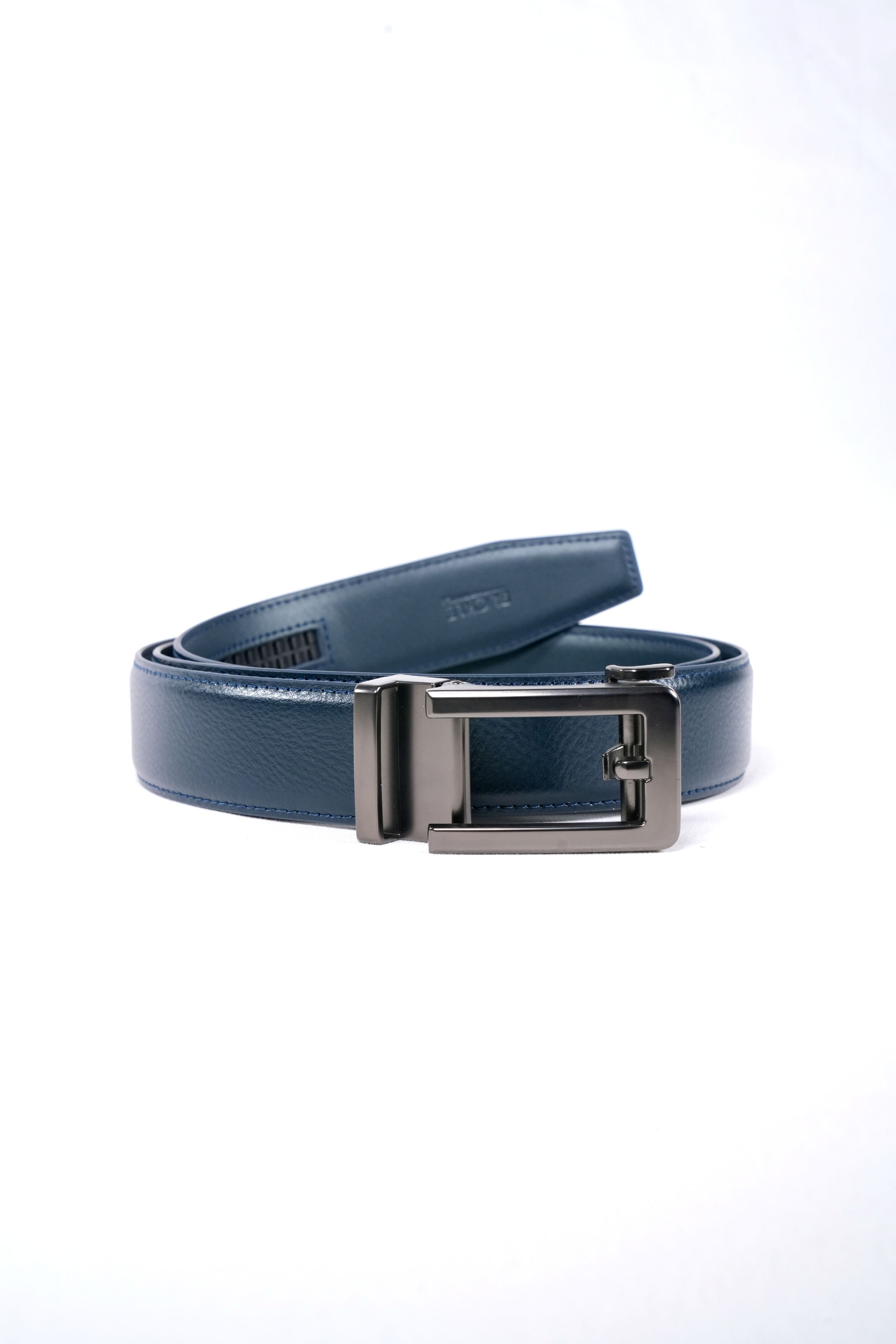 Cincho de cuero Azul