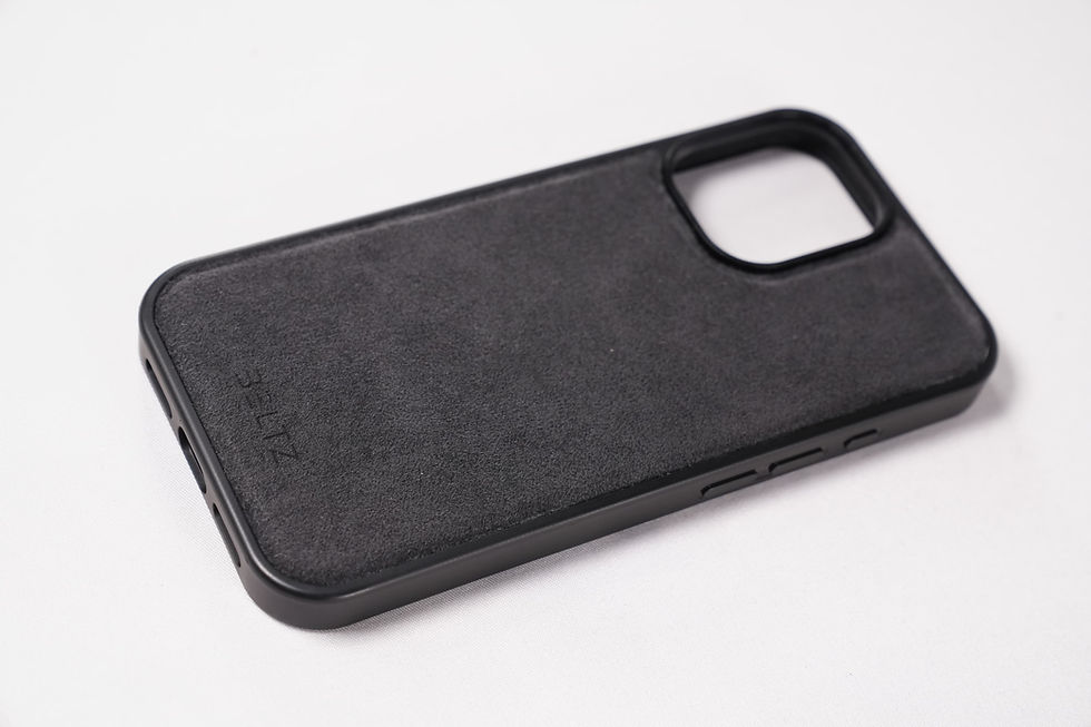 Miniatura: Estuche iPhone Alcántara/Silicona