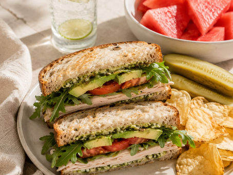 Pesto Turkey Sandwiches