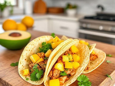 Mango Chicken Tacos