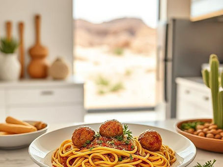 Smoky Spaghetti & Meatballs