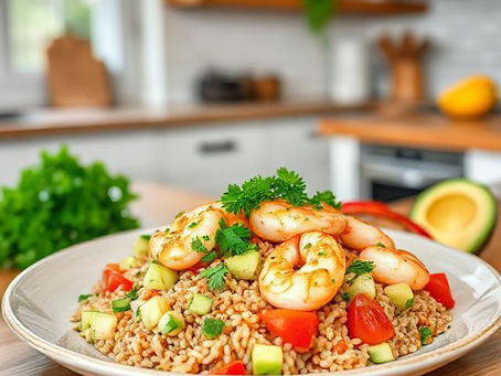 Lemon-Herb Shrimp Bowls