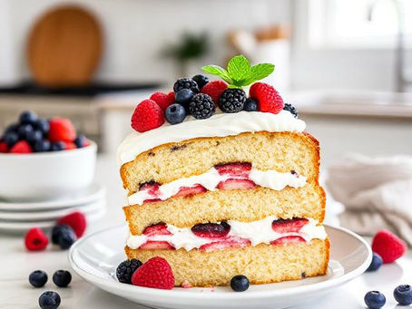 Patriotic Pound Cake