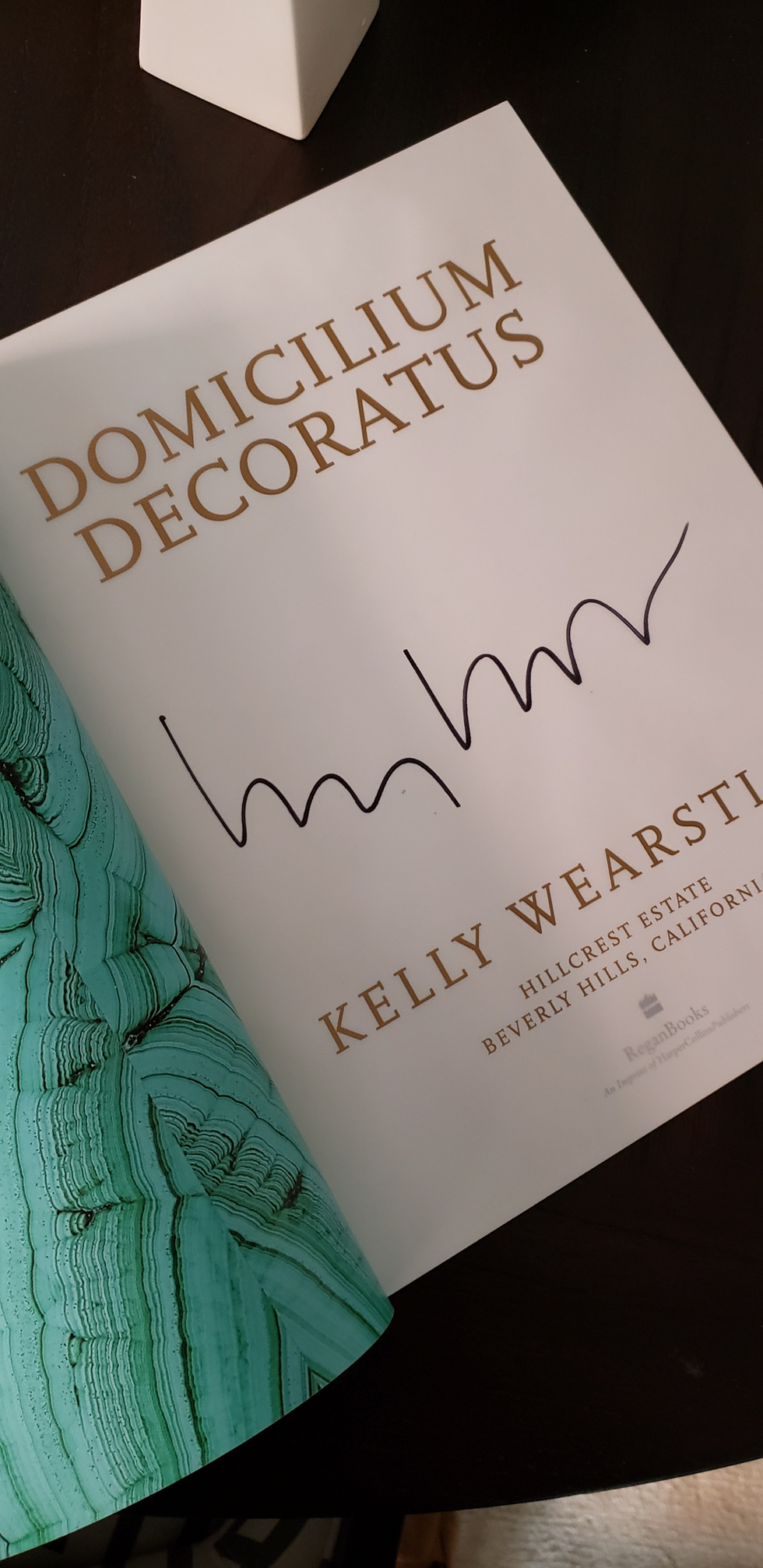 Thumbnail: Kelly Wearstler Domicilium Decoratus signed book