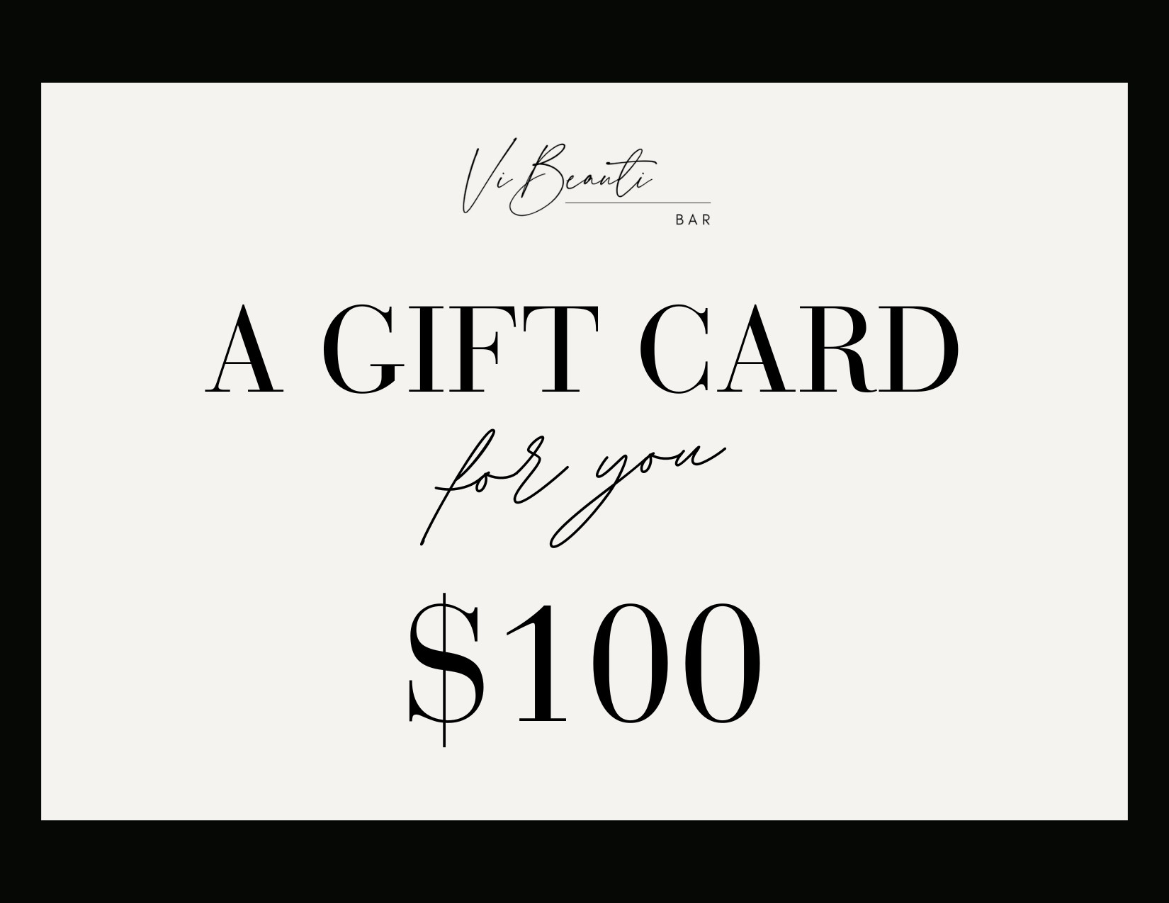 Gift Card $100