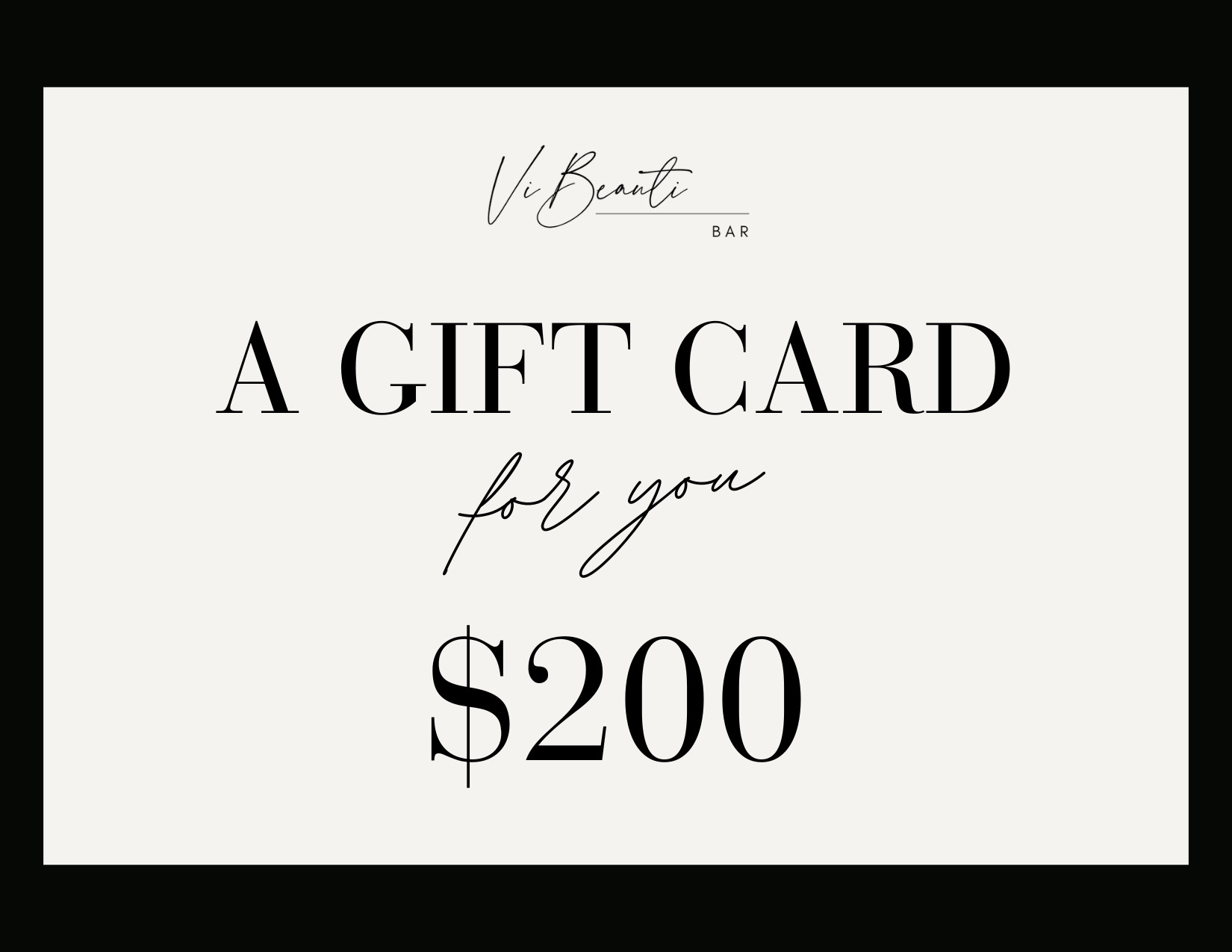 Gift Card $200