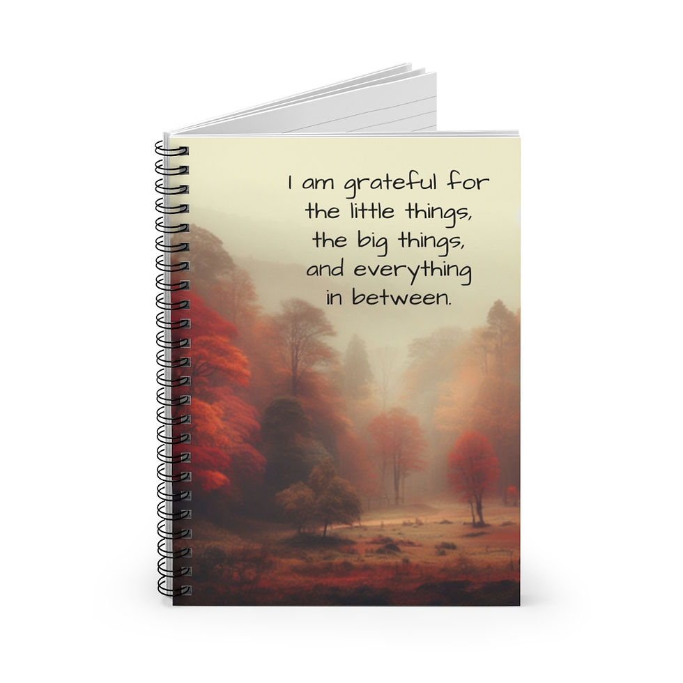 Grateful Spiral Notebook - Ruled Line