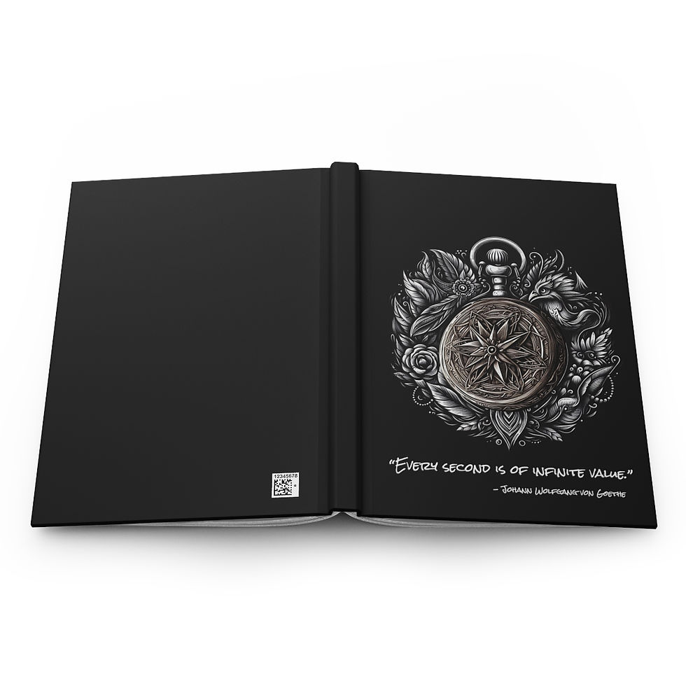 Thumbnail: Gothic Watch Hardcover Journal 