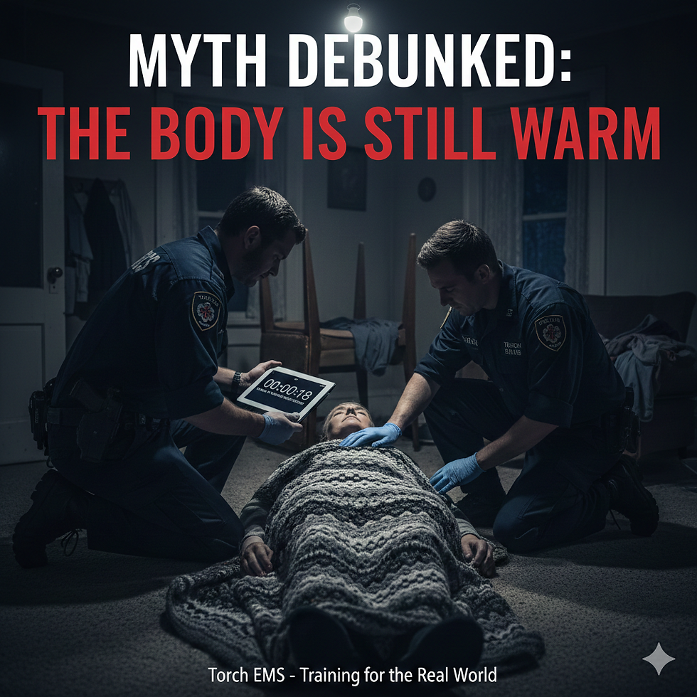 Myth Debunked: "The Body is Still Warm" – Why Temperature Doesn't Guide CPR