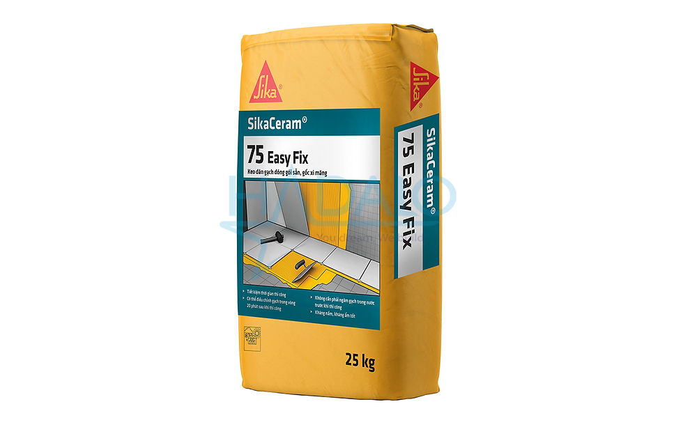 Sikaceram 75 Easy Fix - Giải pháp hiệu quả cho việc ốp lát gạch nền nhà