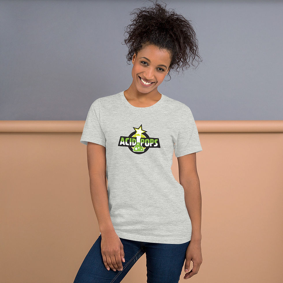 Thumbnail: Acid Pops Short-Sleeve Unisex T-Shirt     