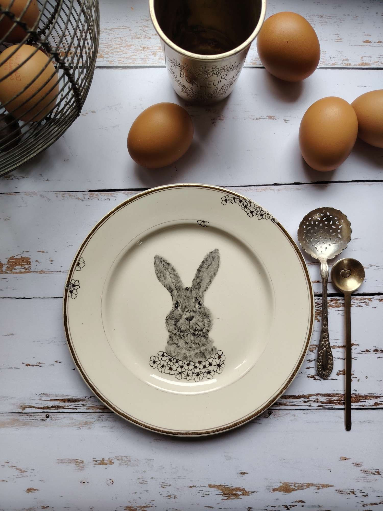 ❁Assiette à dessert Marcel