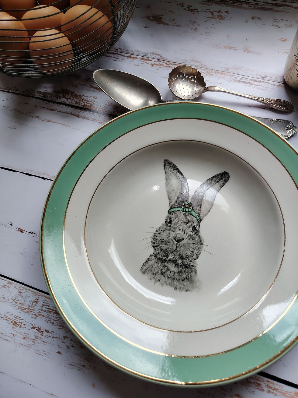 Miniature : ❁Assiette creuse Iseult