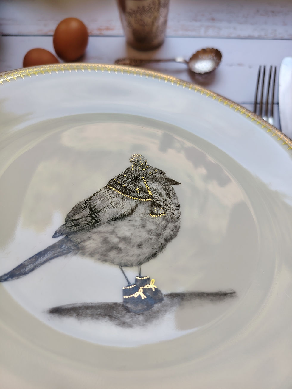 Miniature : Assiette plate Antoine 🪶 