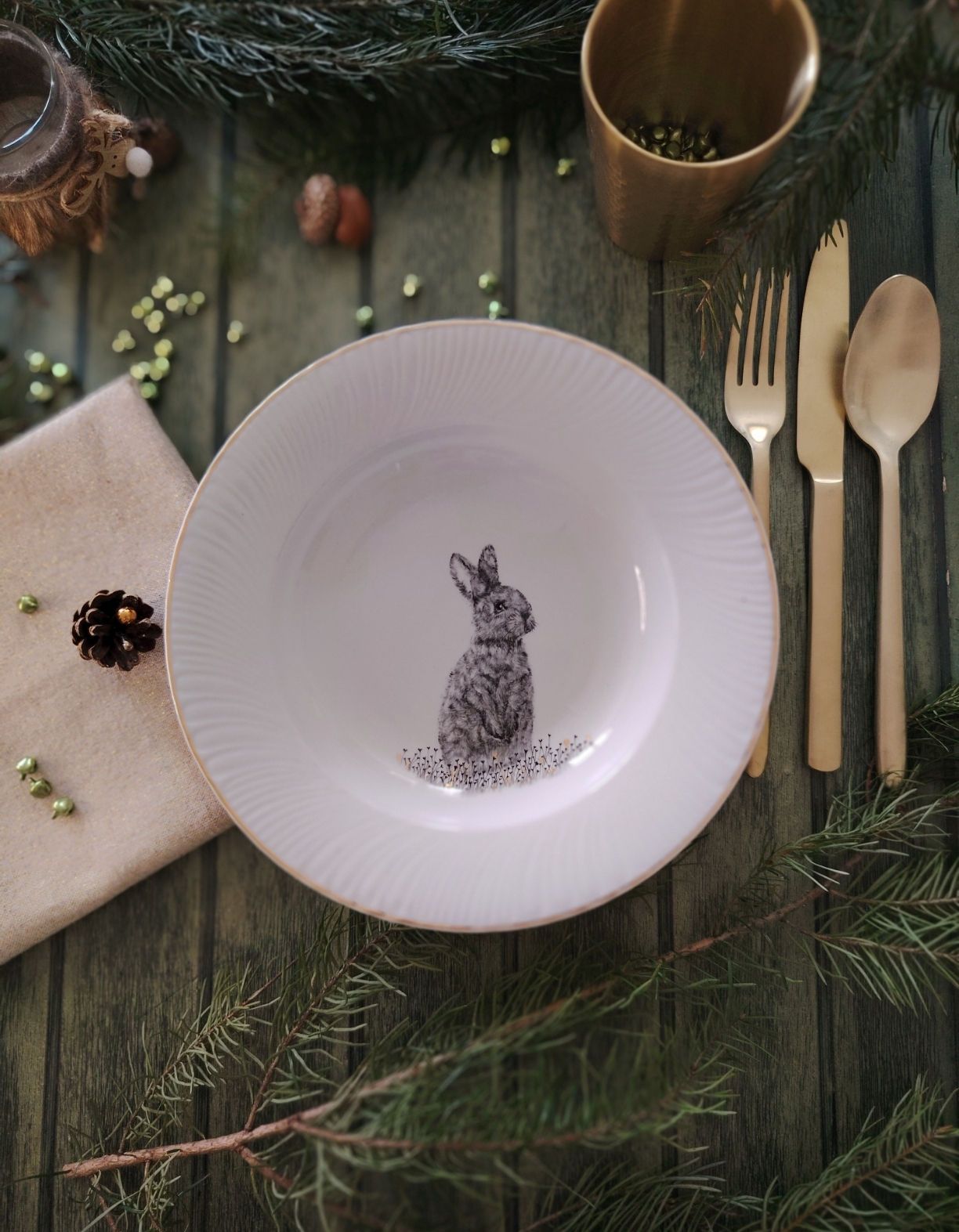 Assiette creuse Marie