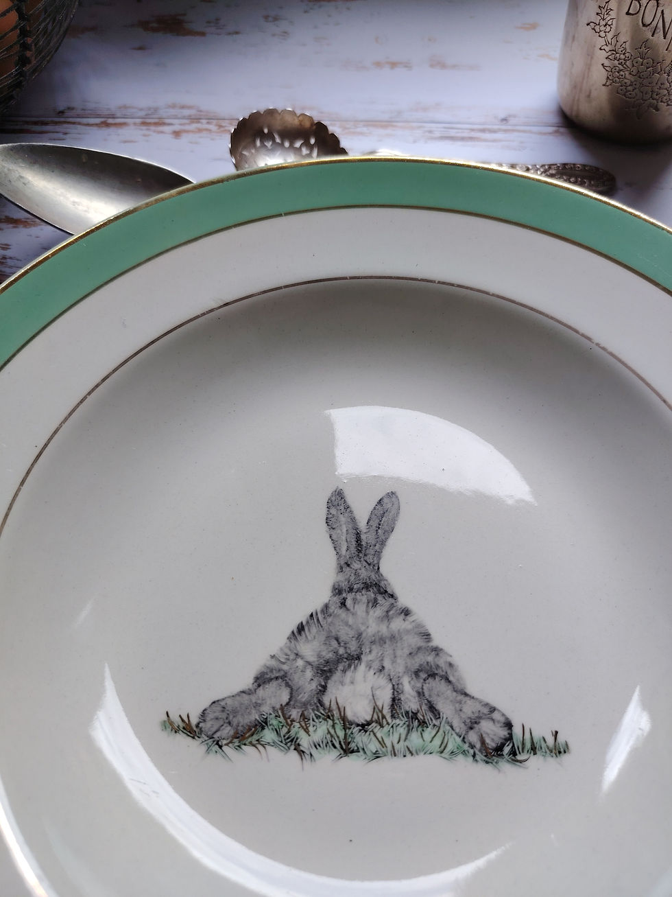 Miniature : ❁Assiette creuse Martine