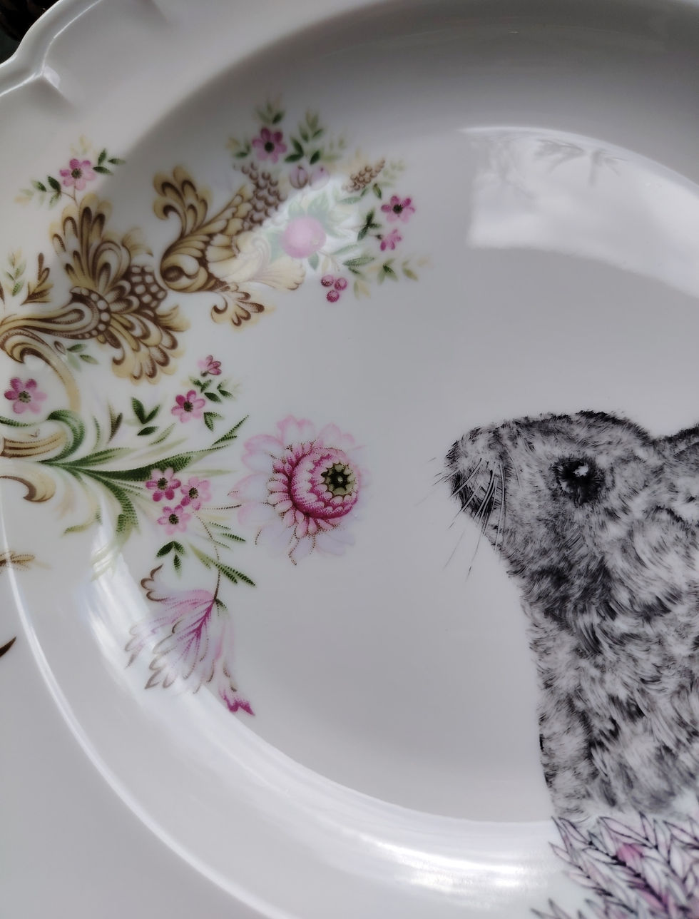 Miniature : Assiette creuse Pierre