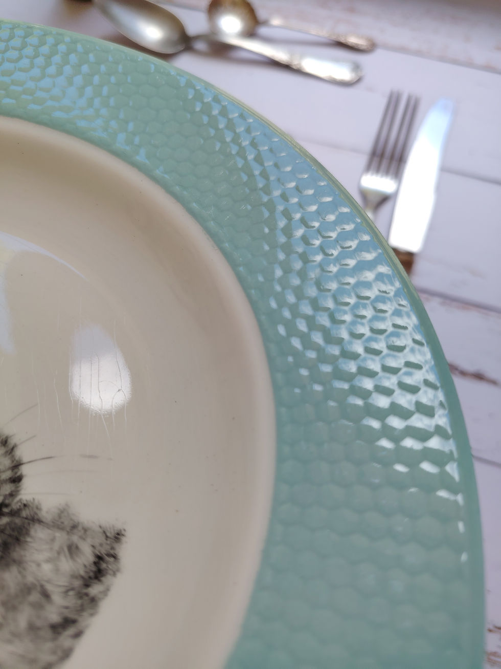 Miniature : ❁Assiette creuse Bénédicte