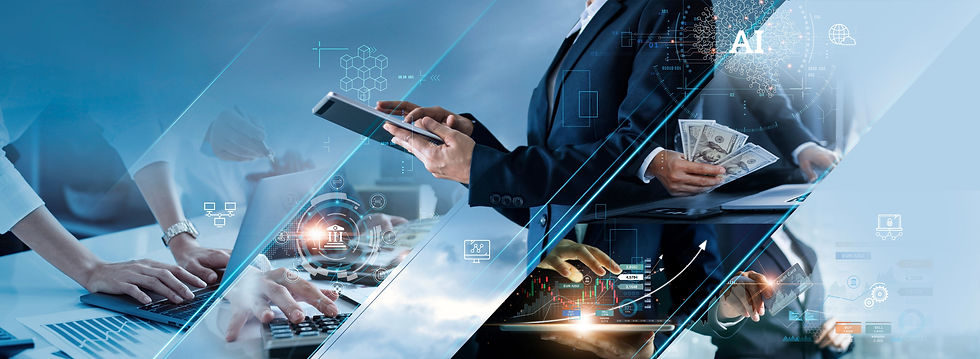 Business and economic growth on global business network, Data analysis of financial and ba