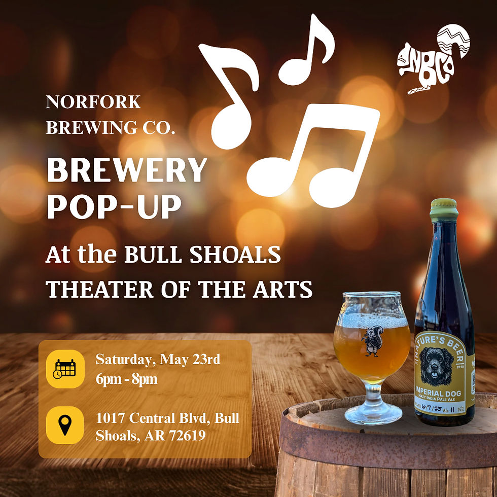 NBCO Brewery Pop-up at The Bull Shoals Theater of the Arts