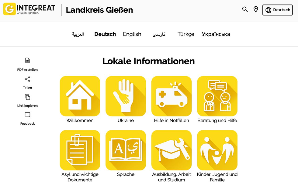 📱 Empfehlung: Die Informations-App für den Alltag im Landkreis Gießen