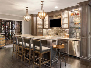 Luxury custom home interior by Frazier Homes featuring high-end finishes, architectural details, and timeless design elements in an Ohio luxury home.