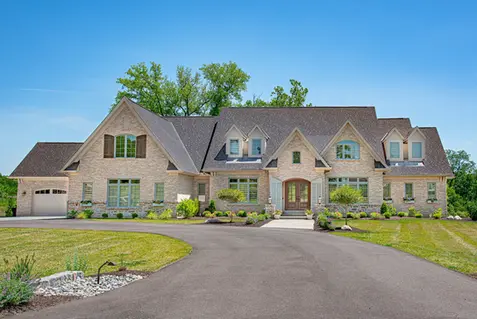 Luxury custom home in Lebanon, Ohio built by Frazier Homes, showcasing exceptional craftsmanship, timeless architecture, and high-end design that defines The Frazier Difference.