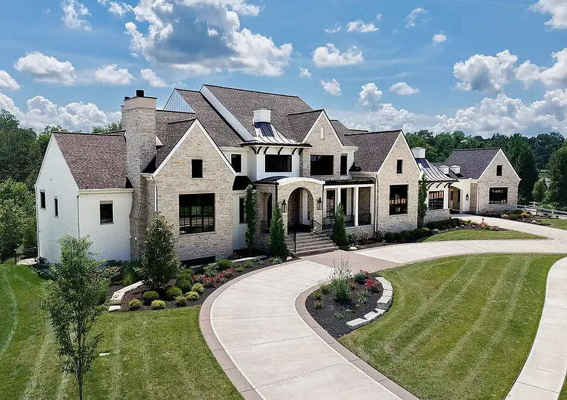 Custom Contry Country Custom Home Exteriors