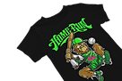 ein bedrucktes t-shirt im dtf verfahren