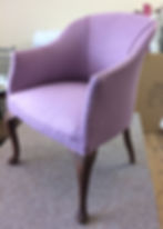 Barrel chair Re-upholstered