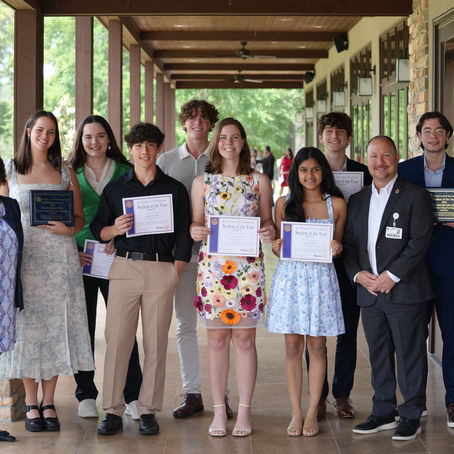 Rotary Club of The Woodlands Names Students of the Year