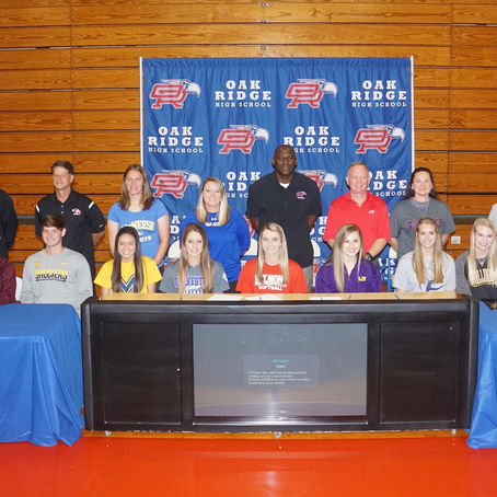 Oak Ridge High School Early Signing Day Photo Gallery
