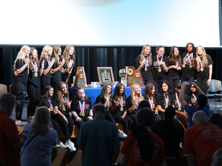 Grand Oaks HS Volleyball Celebrates 2024 State Championship with Ring Ceremony