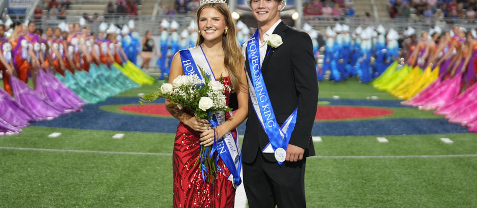 Grand Oaks Crowns Caleb Green and Logan Bevil 2026 Homecoming King and Queen