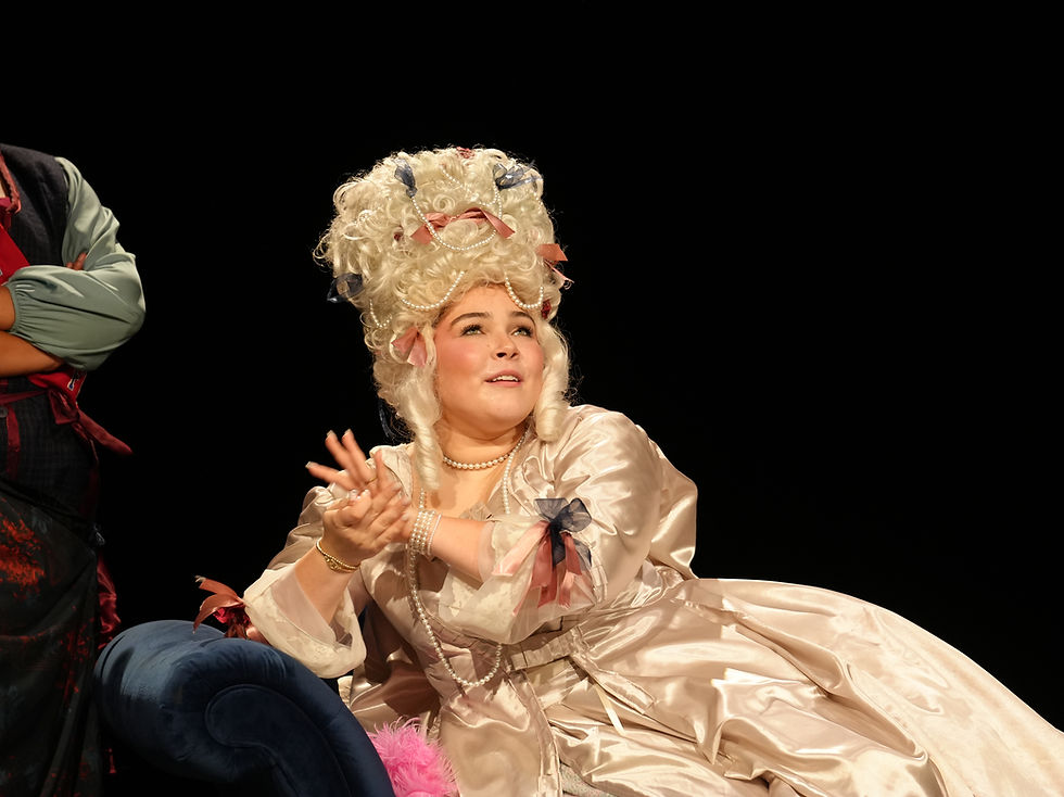 Senior Lyla Bacon as Marie Antoinette