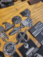 Leather patch example
