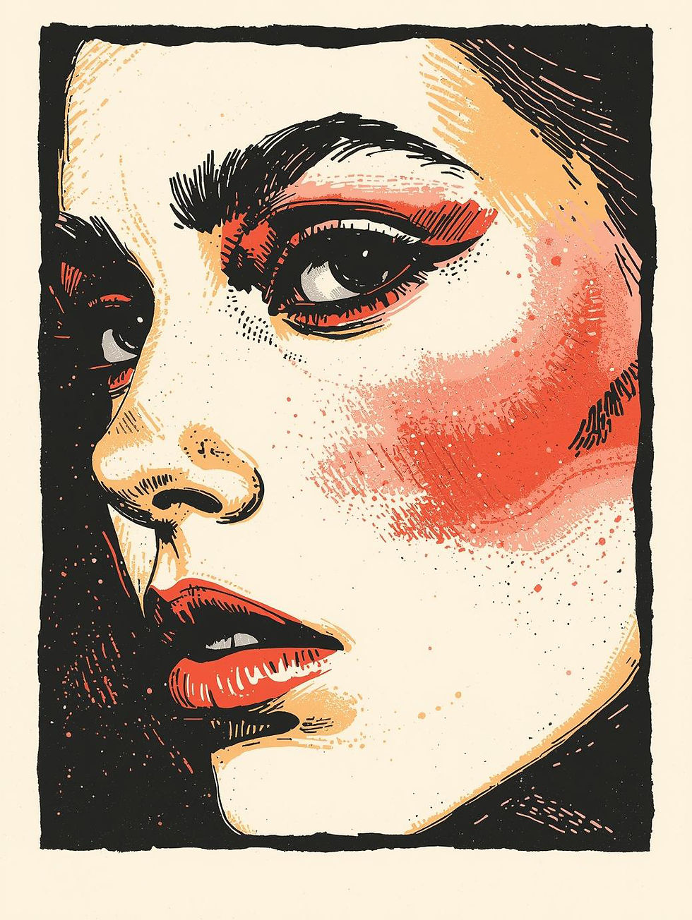 Plakat KOBIETA EKSPRESJA