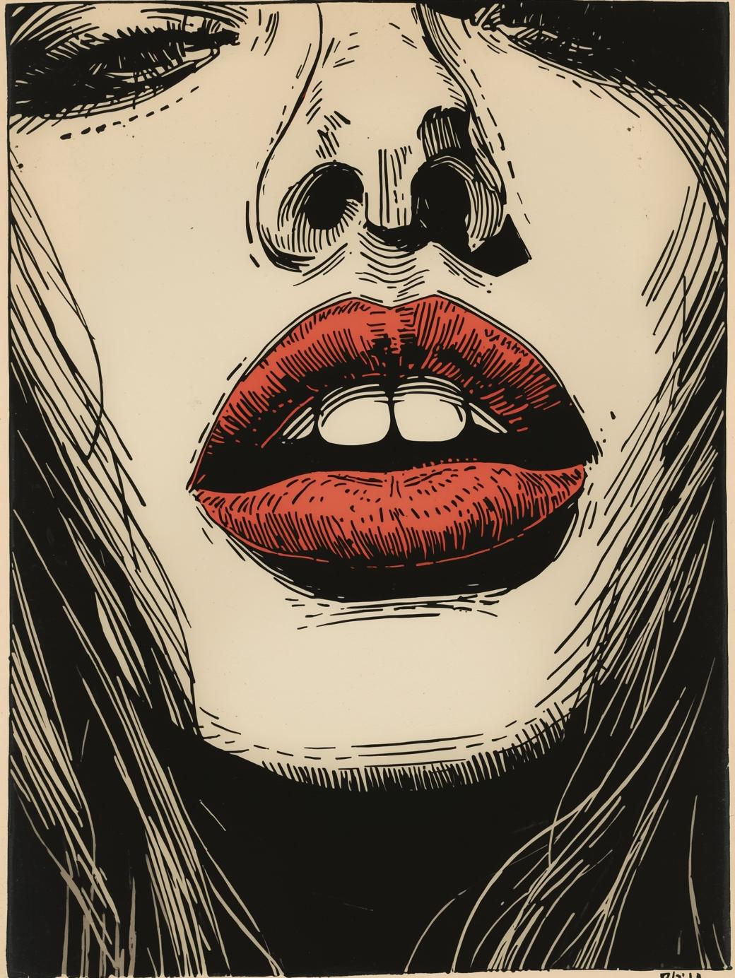 Plakat KOBIETA NAMIĘTNOŚĆ