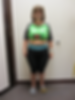 Maria lost 19 lbs in 46 days