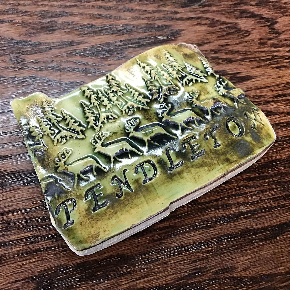 Thumbnail: Clay Oregon Magnet