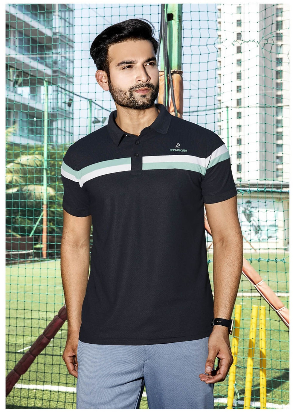 Thumbnail: Pattern Polo T shirt