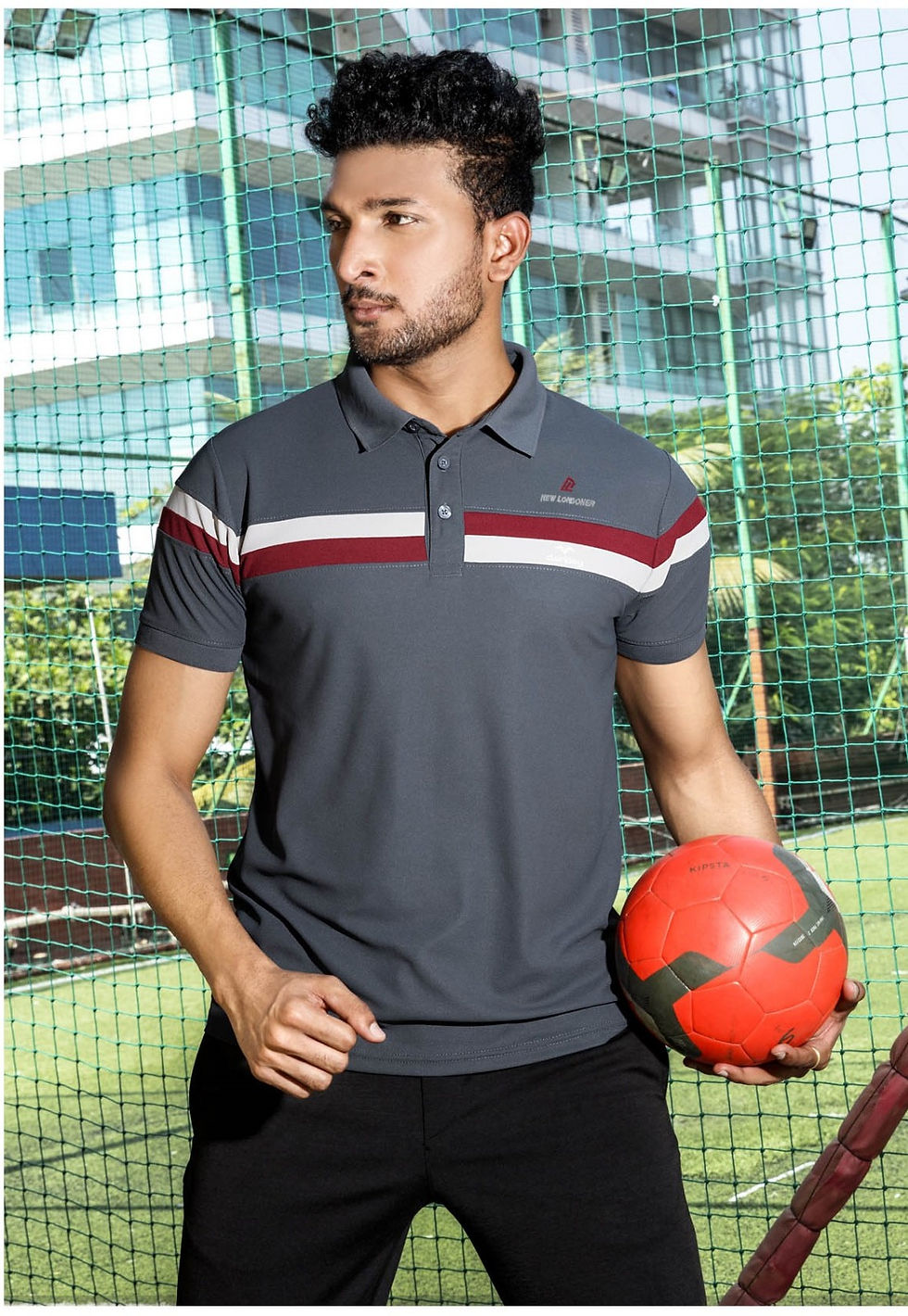 Thumbnail: Pattern Polo T shirt
