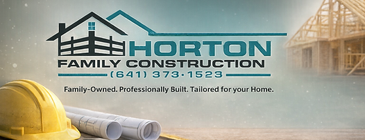 Horton family Construction logo