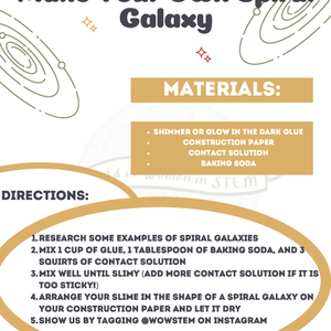 Vera Rubin - Make your own spiral galaxy