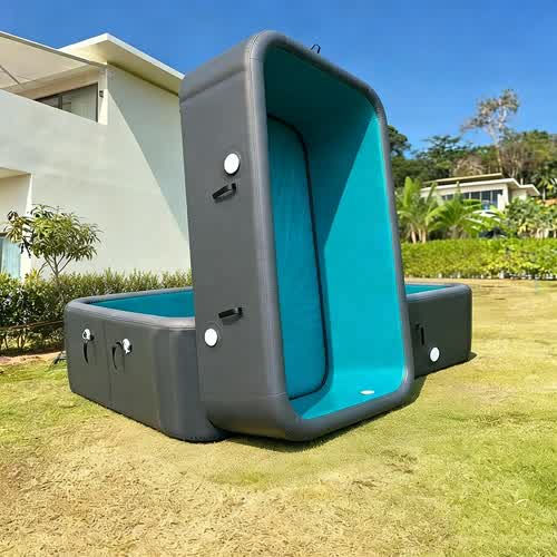 Piscine gonflable rectangulaire XL 500×300×120 cm