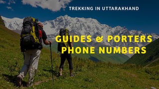 Trekking Guide & Porters List of Uttarakhand