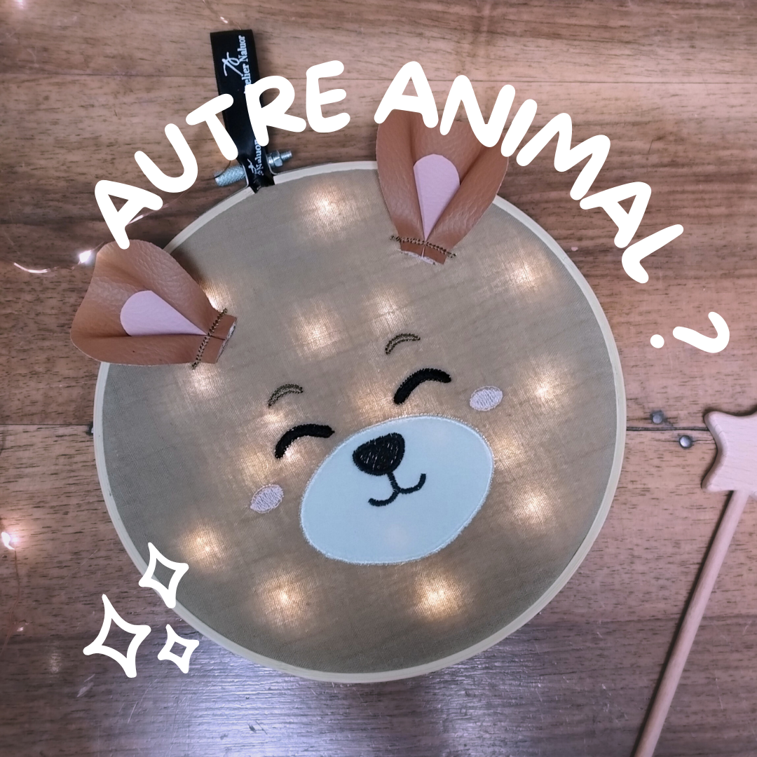 Votre veilleuse personnalisée