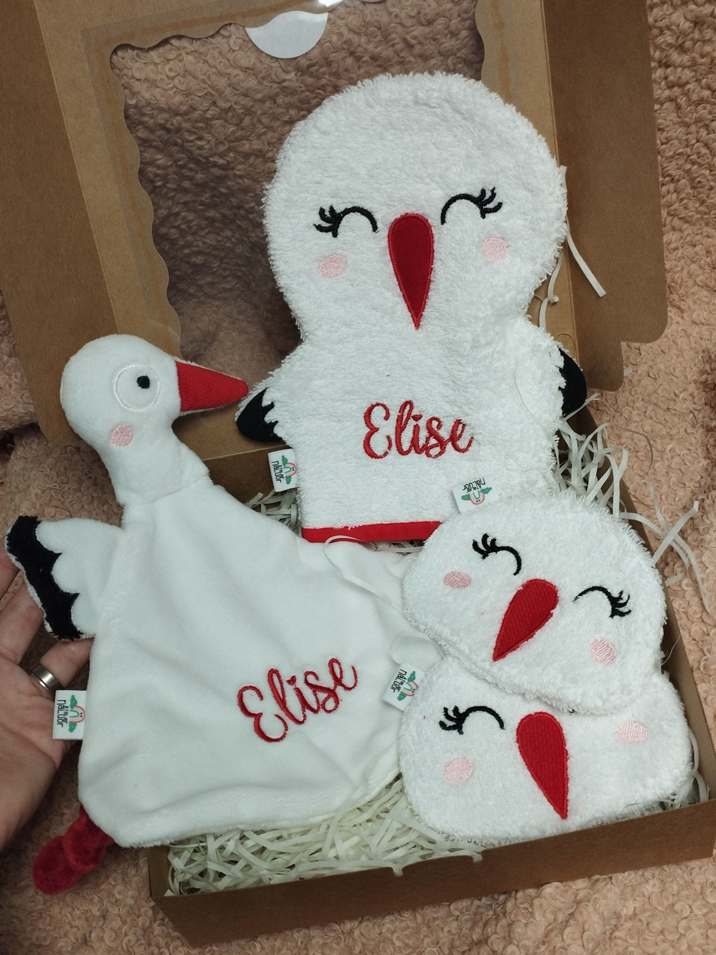 Box cadeau cigogne - Collection Alsace